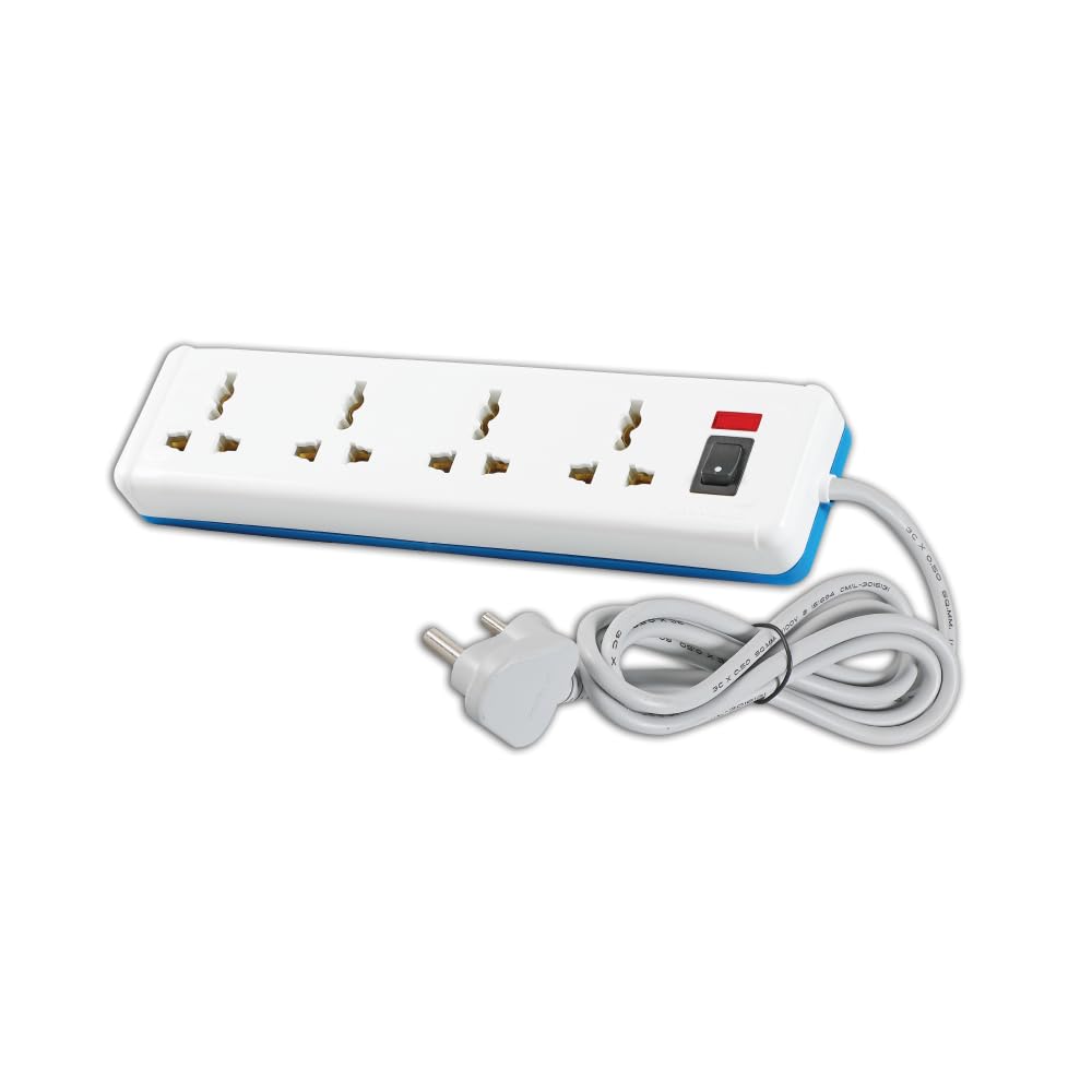 Havells 4 Way Extension Board With Surge Spike Protection